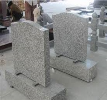 Grey Granite Headstone